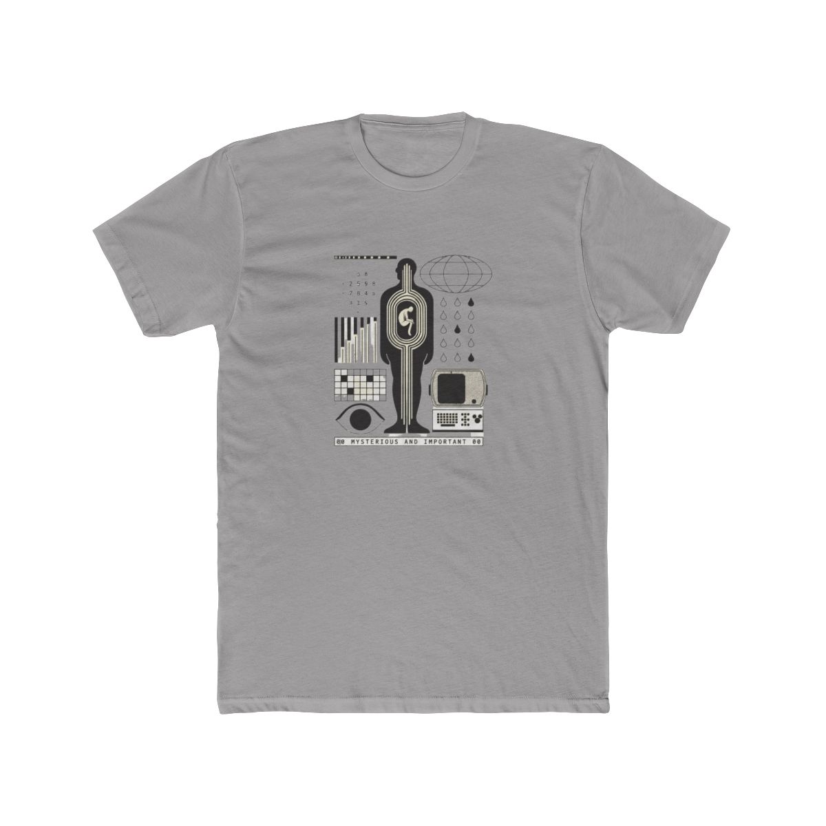 Mysterious and Important Cryptic Symbols T Shirt - Conspiracy Theorist Gift - Official t-shirts merchandise