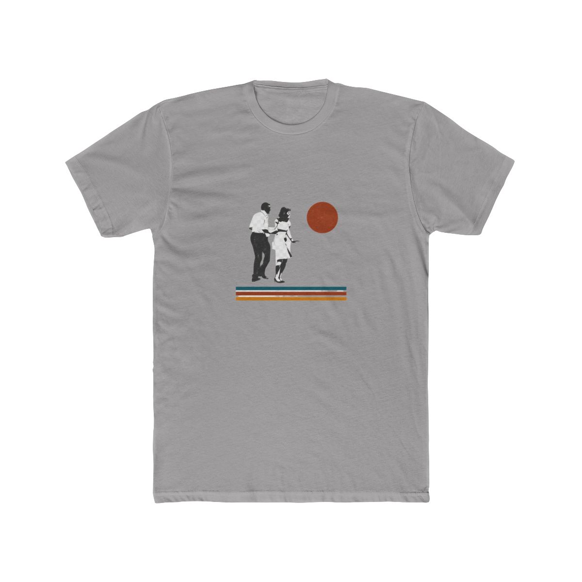Defiant Jazz Dancing Couple Retro T Shirt - Swing Dancer Gift - Official t-shirts merchandise