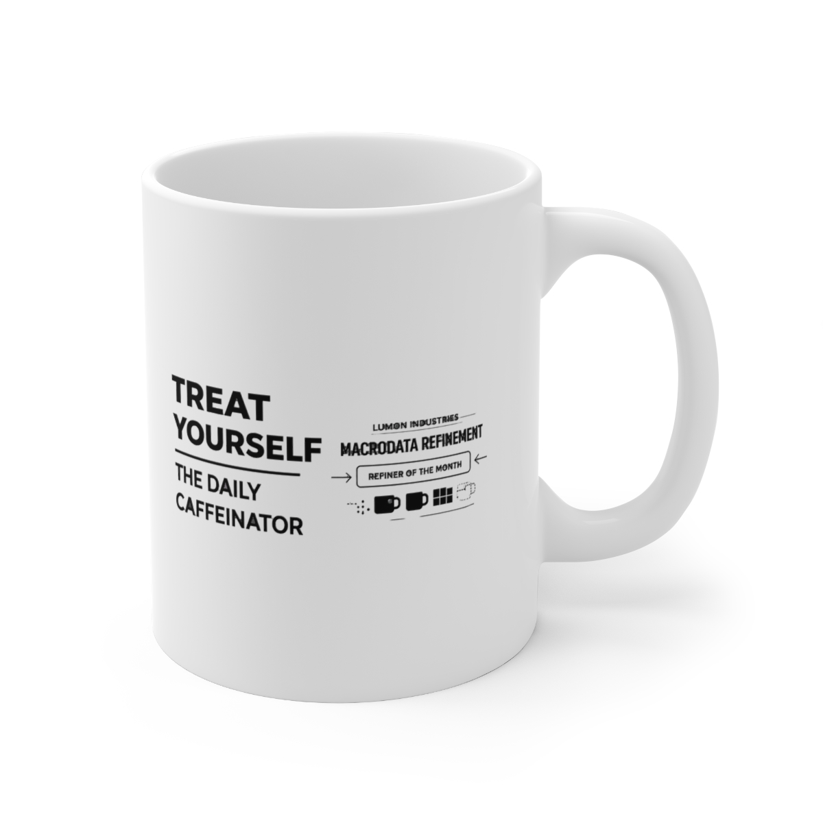 Severance Lumon Industries Refiner of the Month Mug - Daily Caffeinator Coffee Cup - Official mugs merchandise