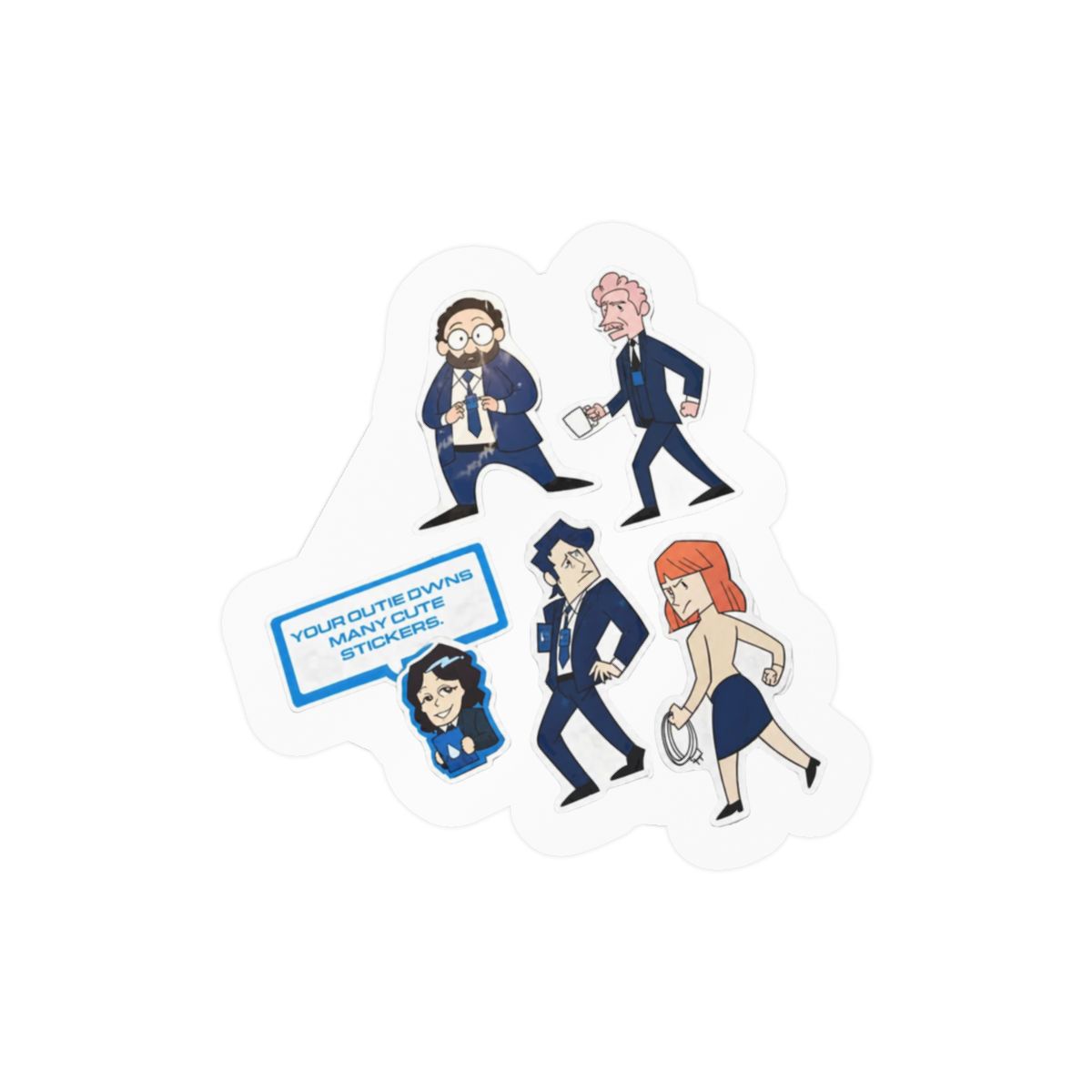 Cute Stickers Stack Funny Vinyl Sticker Decal - Laptop Water Bottle Gear - Official stickers merchandise