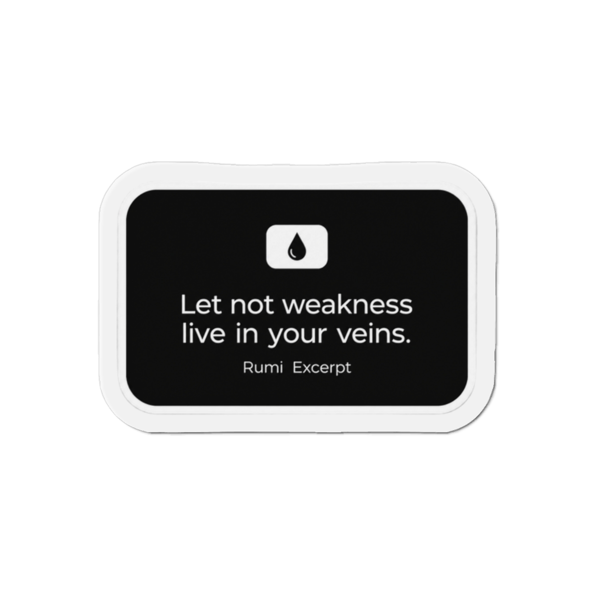 Let Not Weakness Live in Your Veins - Severance Fan Magnet - Severance official Magnets merch