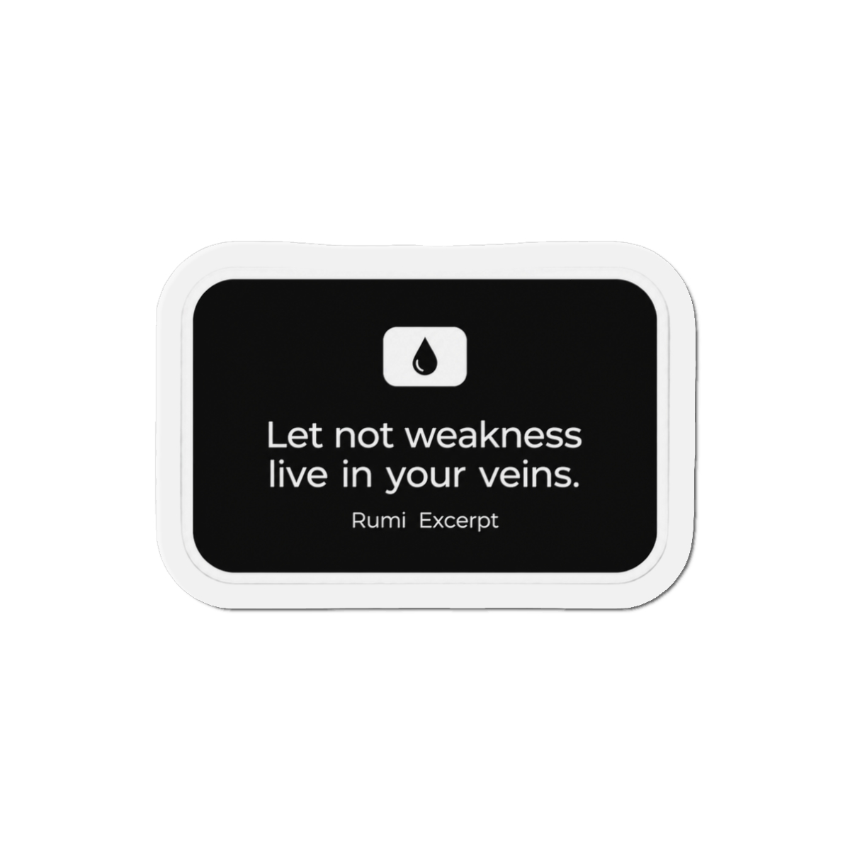 Let Not Weakness Live in Your Veins - Severance Fan Magnet - alternate angle 1, merchandise
