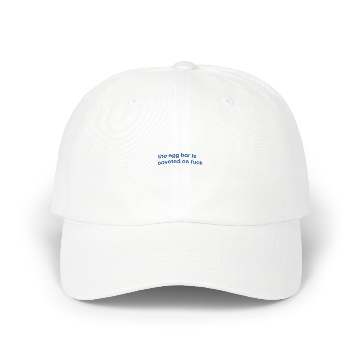 The Egg Bar is Coveted as Fuck Dad Cap | Severance-Inspired Hat | Quote Hat | Gifts | Merch - Official hats merchandise