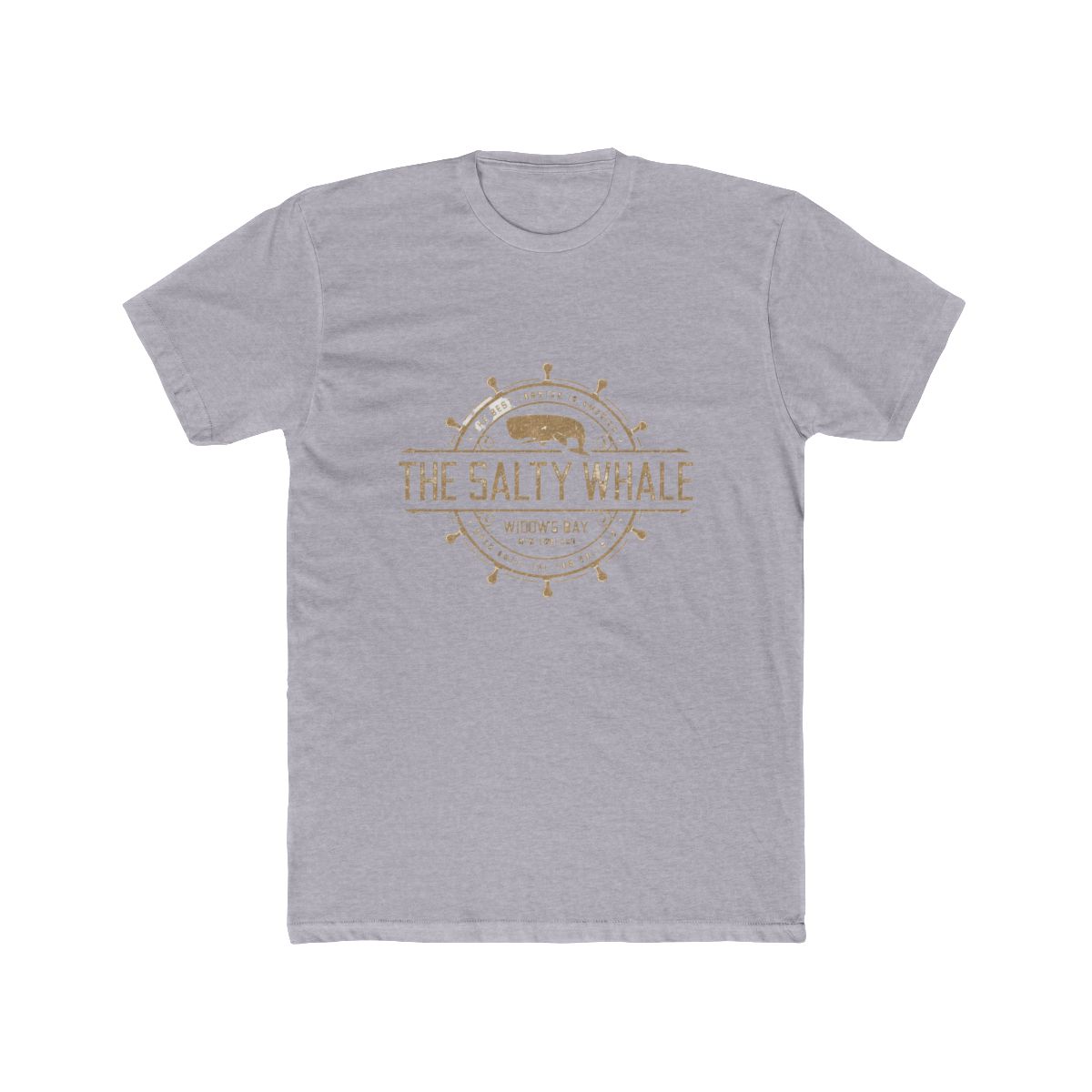 The Salty Whale of Widow's Bay T Shirt - Soft Vintage Seafood Restaurant Bar Pub Tee - Official t-shirts merchandise