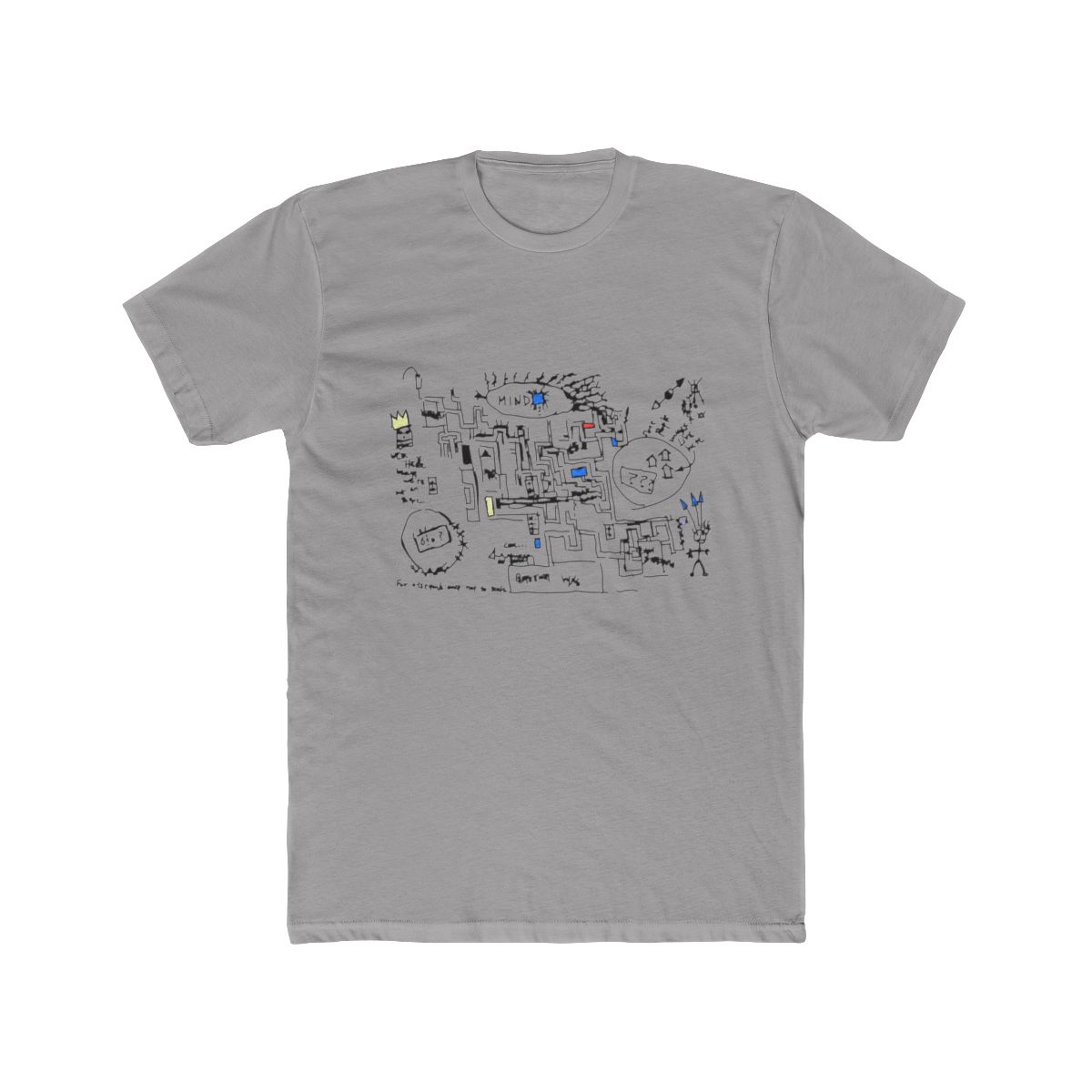 Petey's Lumon Map (Severance) T Shirt - Official t-shirts merchandise