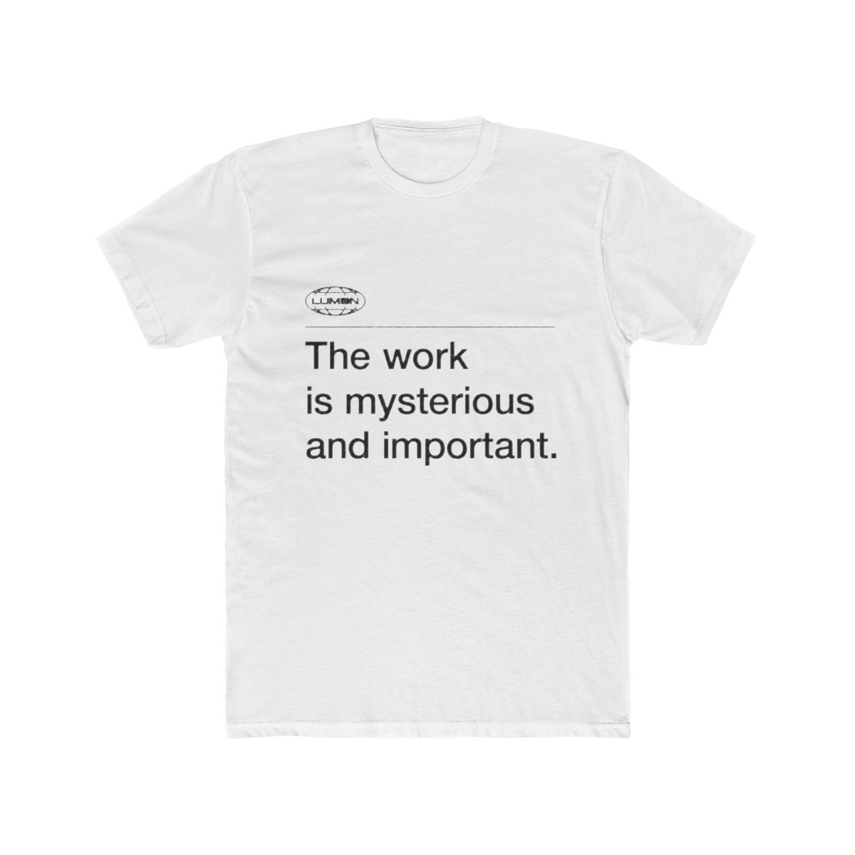 The Work Is Mysterious And Important - Lumon Severance T-Shirt - Official t-shirts merchandise